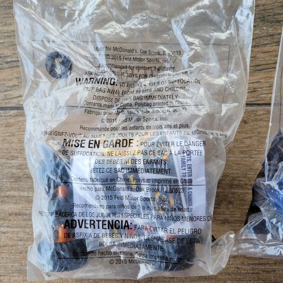 McDonald's Happy Meal 2016 Transformers Robots in Disguise #1 & Hot Wheels Lot - Picture 6 of 6